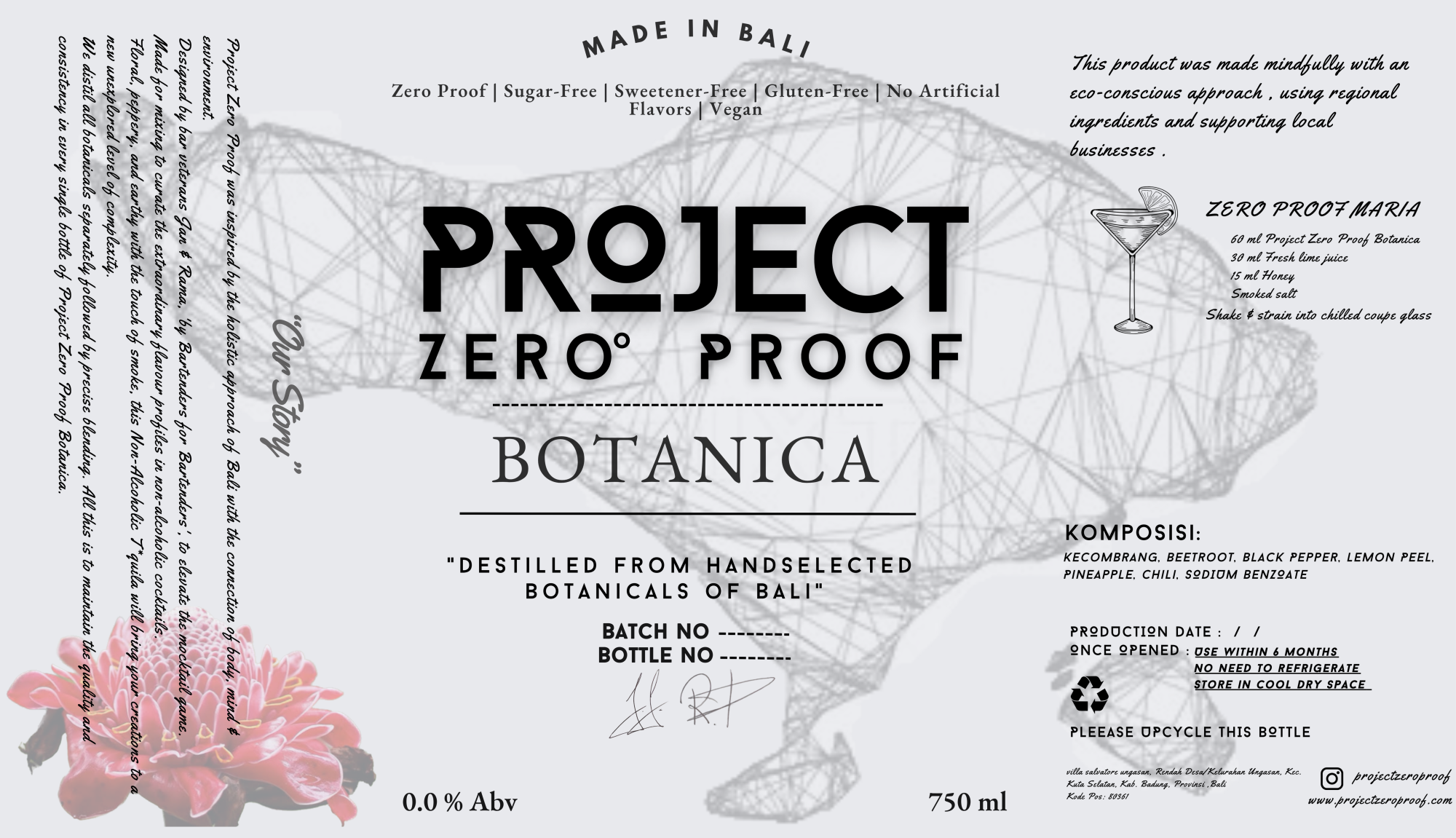 Project Zero Proof Botanica